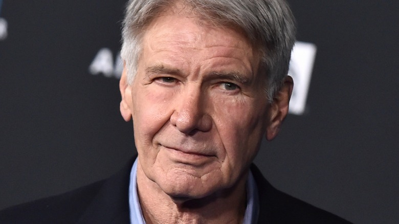 Harrison Ford at movie premiere