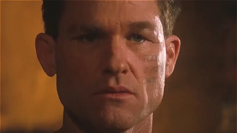 Kurt Russell serious face