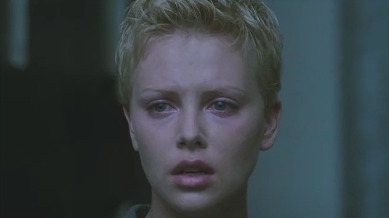 Charlize Theron crying 