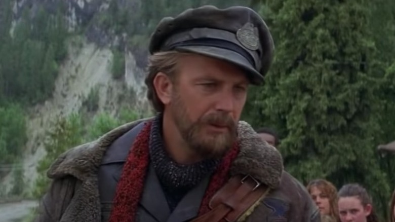 Kevin Costner wearing hat