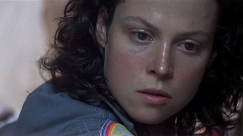 Ellen Ripley in close-up