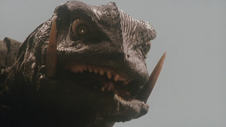 Gamera snarls