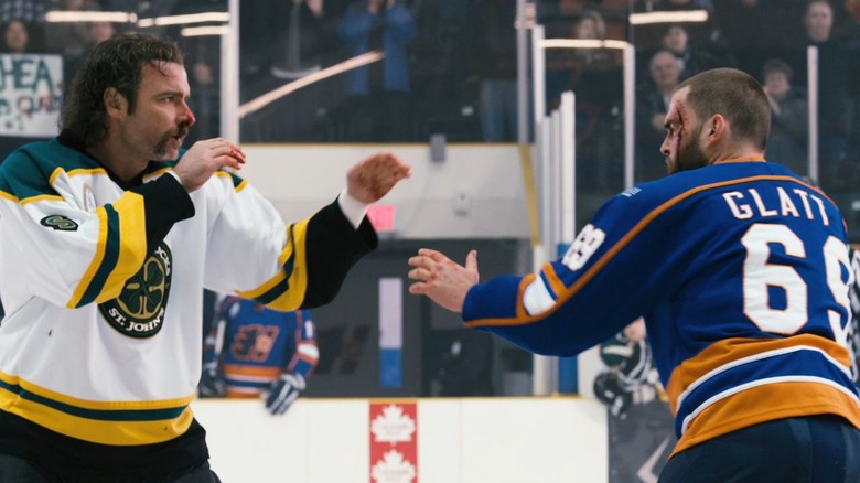 Ross Rhea fighting Doug Glatt