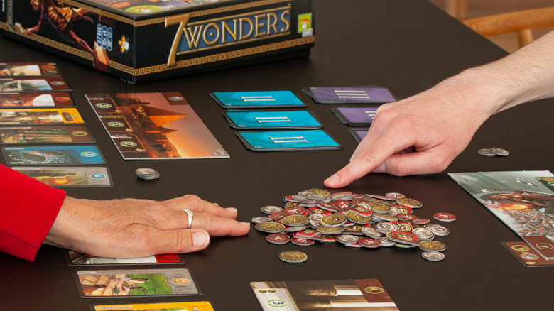 The box and board for 7 Wonders