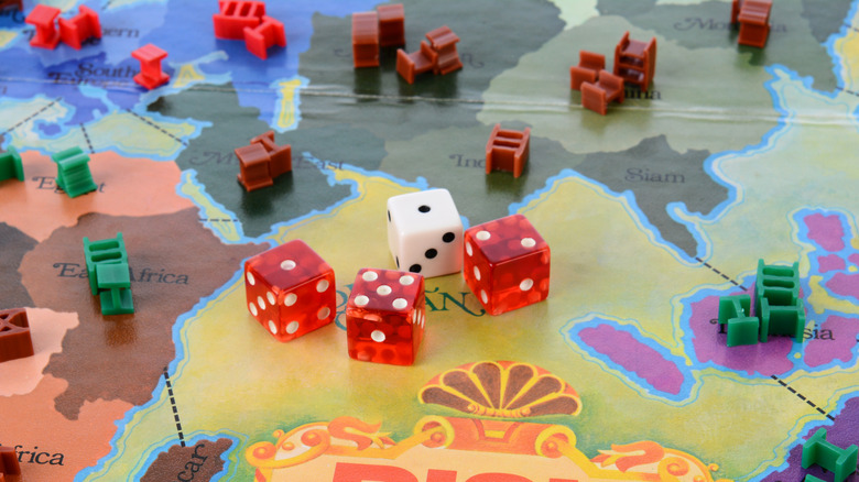 Game of Risk being played