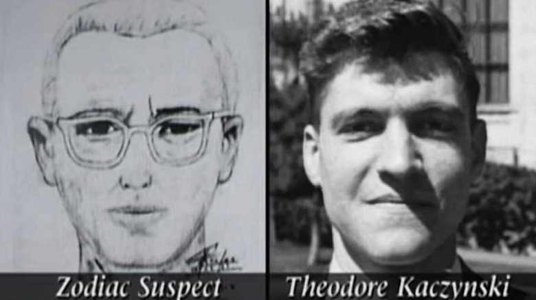 Zodiac suspect and Theodore Kaczynski