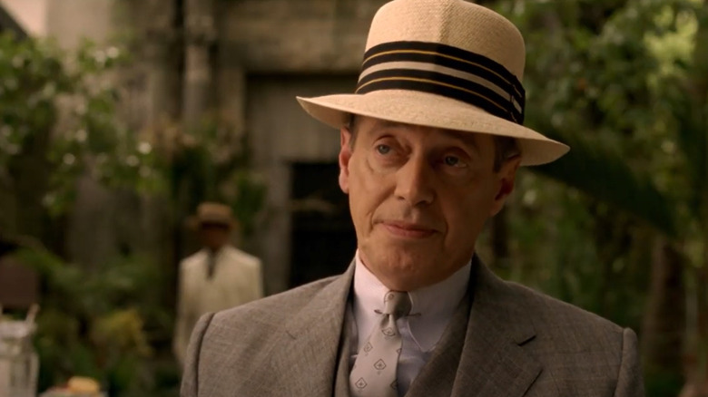 Nucky looks forward Boardwalk Empire