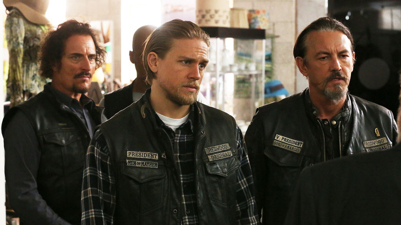 Jax and others in Sons of Anarchy