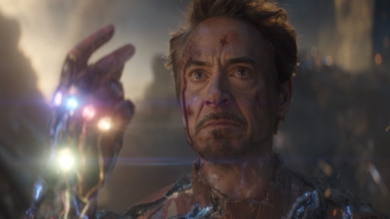 Iron Man snaps in Avengers: Endgame