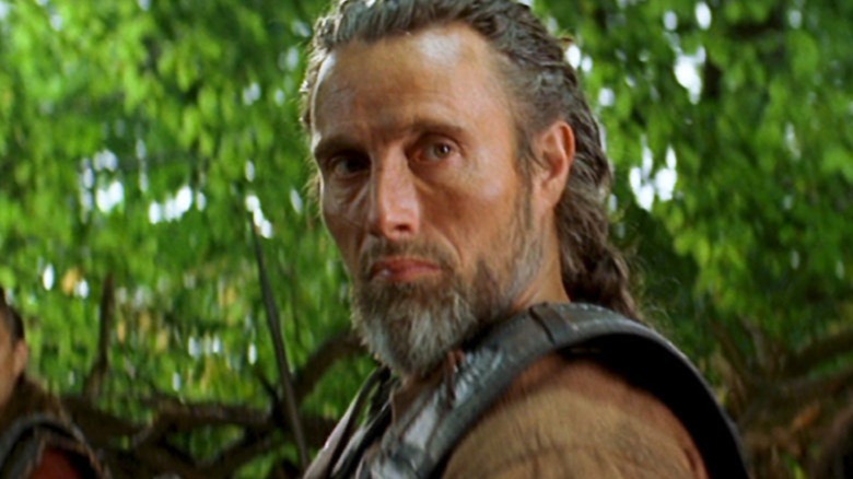 Mads Mikkelsen glares in Clash of Titans