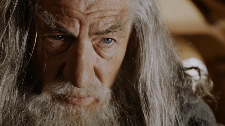 Gandalf in The Lord of the Ring film series gives advice