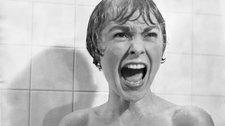 Janet Leigh in Psycho shower scene