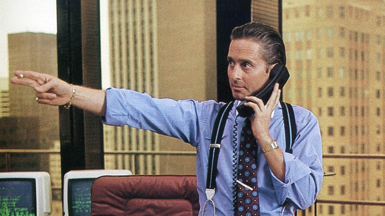 Gordon Gekko pointing