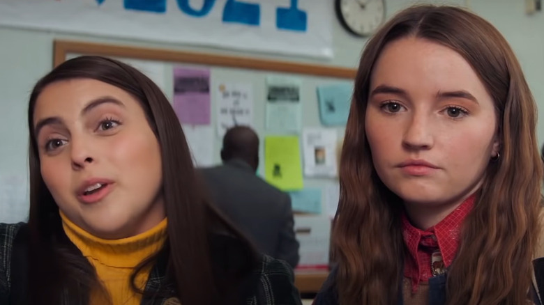 Beanie Feldstein with Kaitlyn Dever