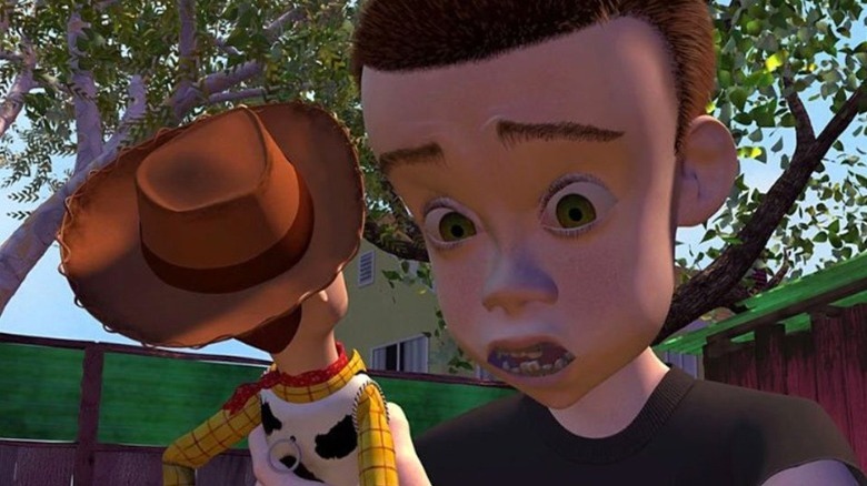 Sid terrified Toy Story