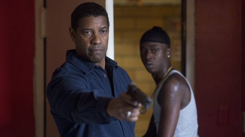 Denzel Washington and Ashton Sanders in The Equalizer 2