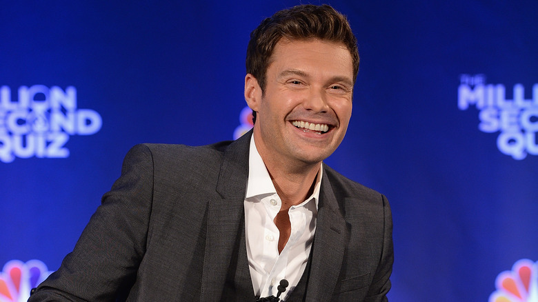 Ryan Seacrest smiling