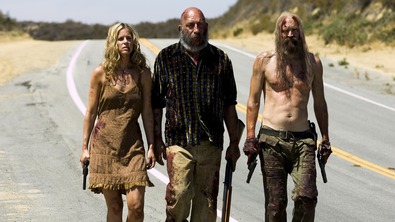 Sheri Moon Zombie, Sid Haig, and Bill Moseley in "The Devil's Rejects"