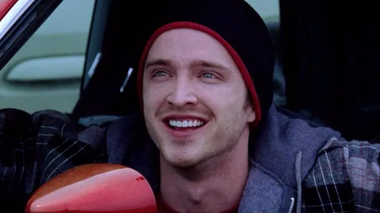 Jesse smiles Breaking Bad