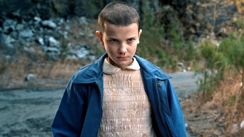 Eleven uses her powers