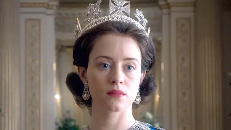 Claire Foy in The Crown