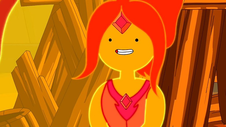 Flame Princess smiling