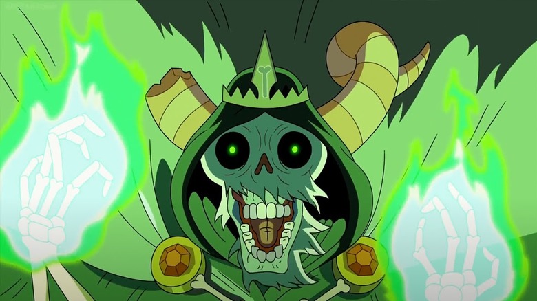 The Lich laughing