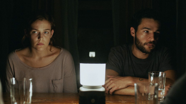 Riley Keough & Christopher Abbott in It Comes at Night