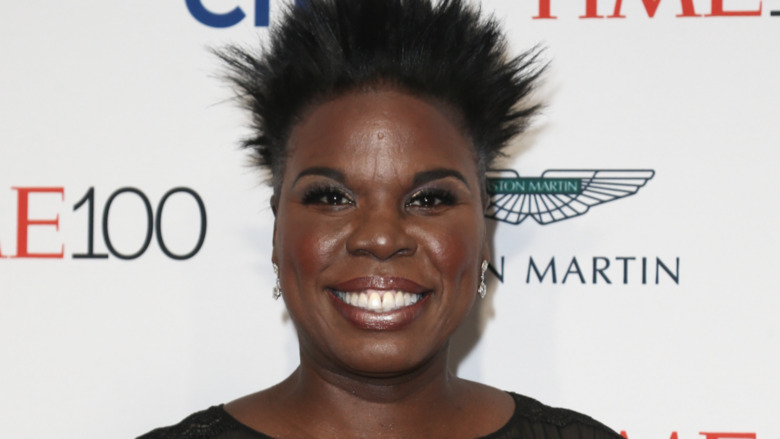 Leslie Jones on the red carpet