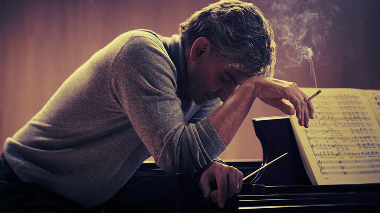 Leonard Bernstein smoking