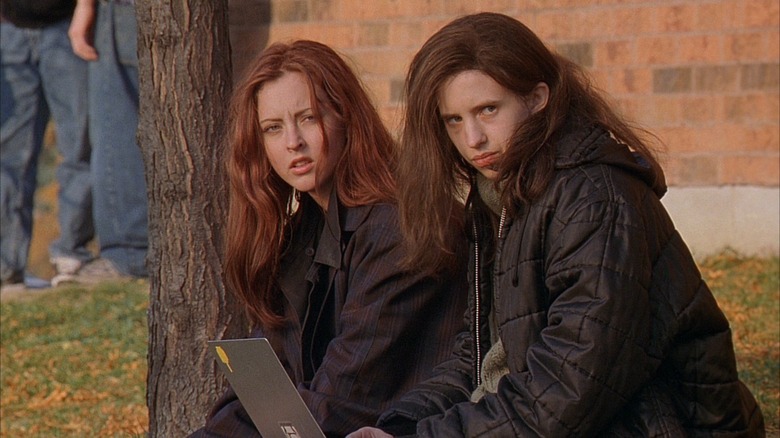 Katharine Isabelle and Emily Perkins in Ginger Snaps 
