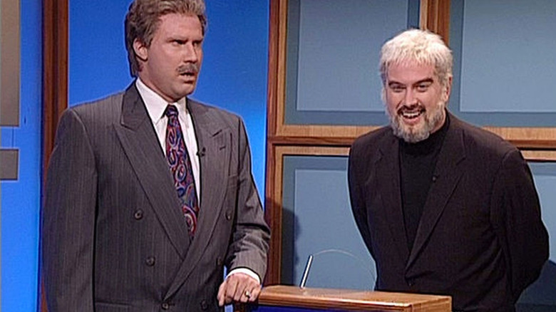 Trebek Connery Celebrity Jeopardy