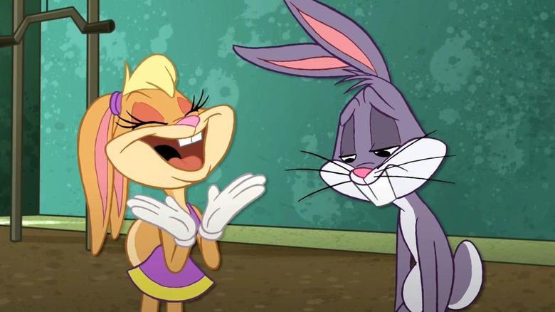 Bugs Bunny and Lola Bunny