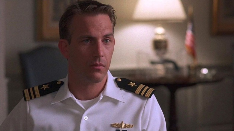 Kevin Costner in military uniform