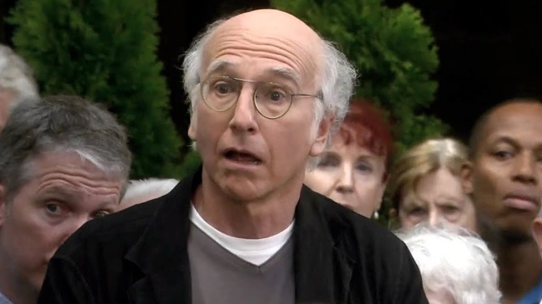 Larry David surprised 