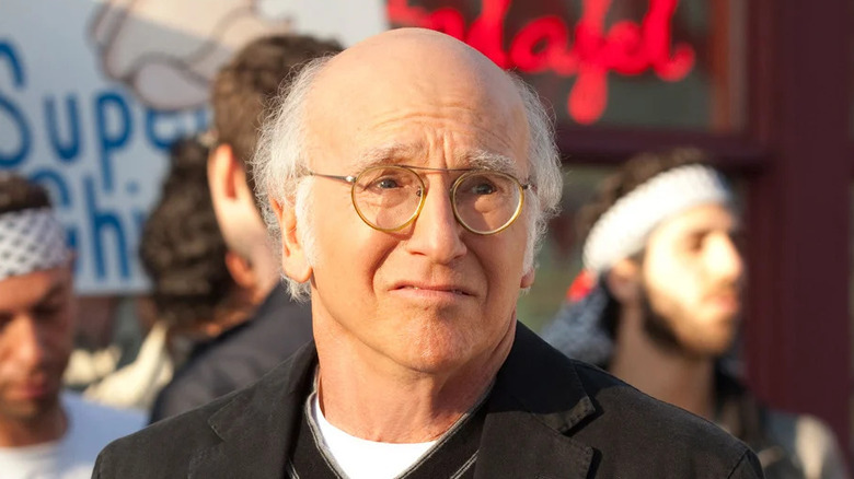 Larry David squints