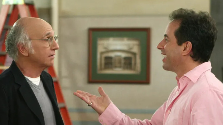 Larry David and Jerry Seinfeld talk