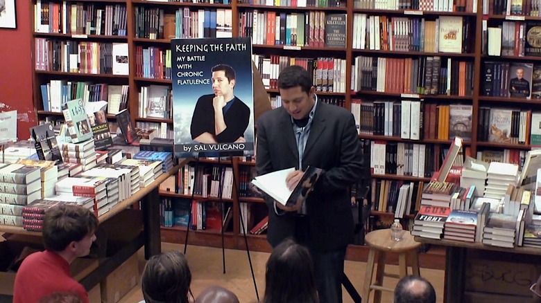 Sal's flatulence book event