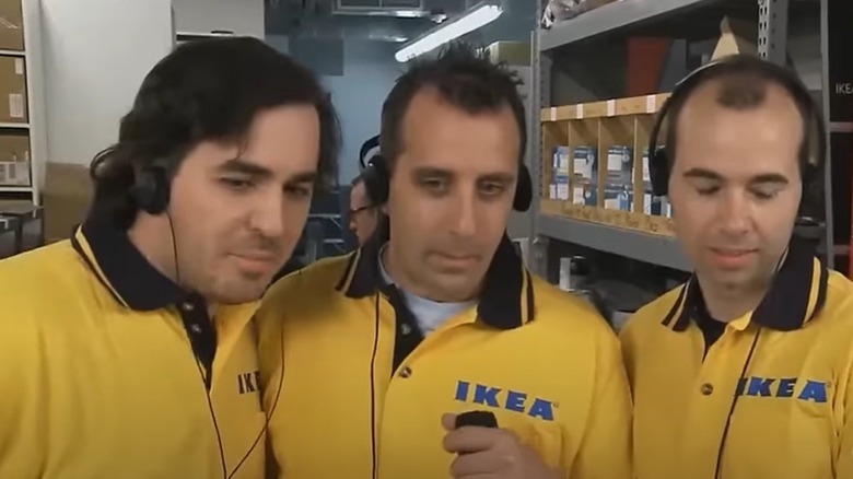 Impractical Jokers at Ikea