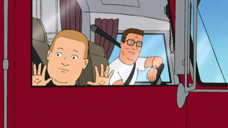 King of the Hill Hank Bobby truck