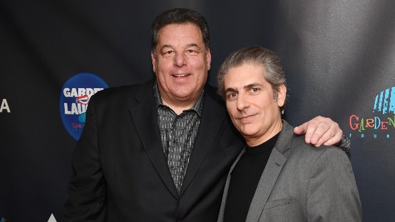 Michael Imperioli and Steve Schirripa posing at event