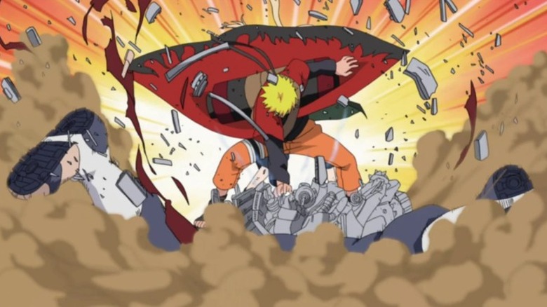 Naruto arrives at Konoha