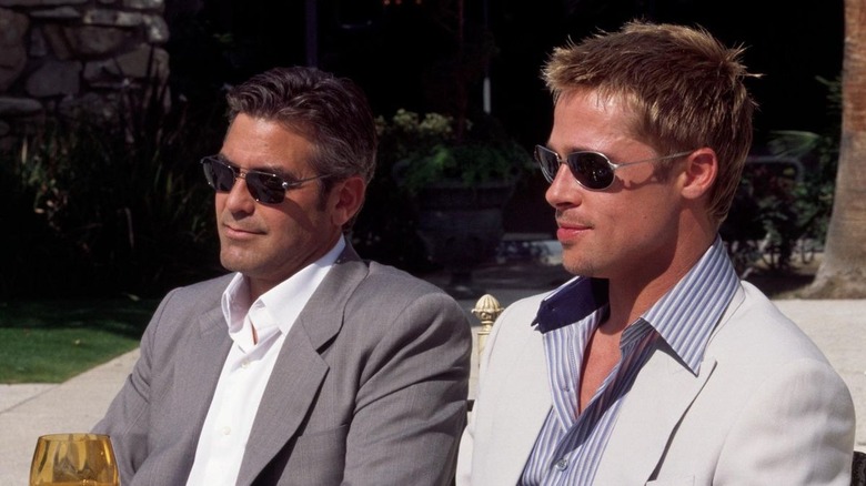 Clooney and Pitt, Ocean's Eleven