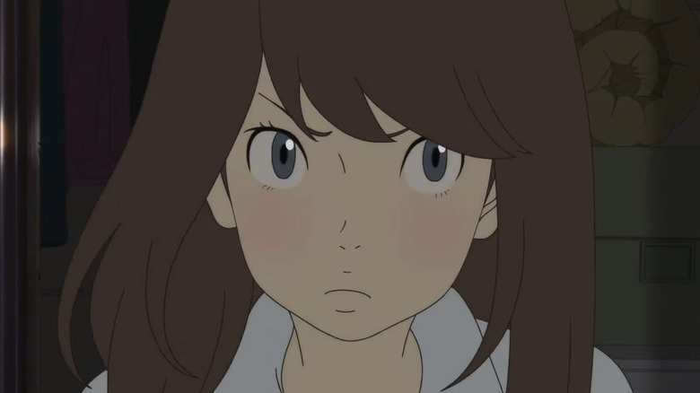 Kokone Morikawa pouting grumpily