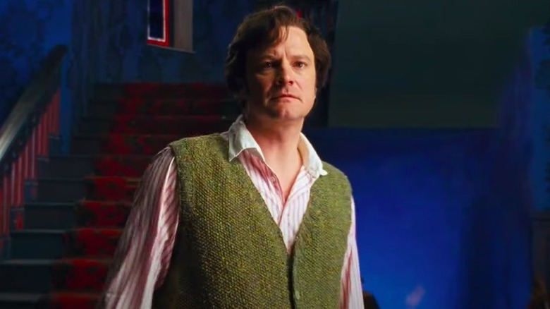 Firth stands as Cedric