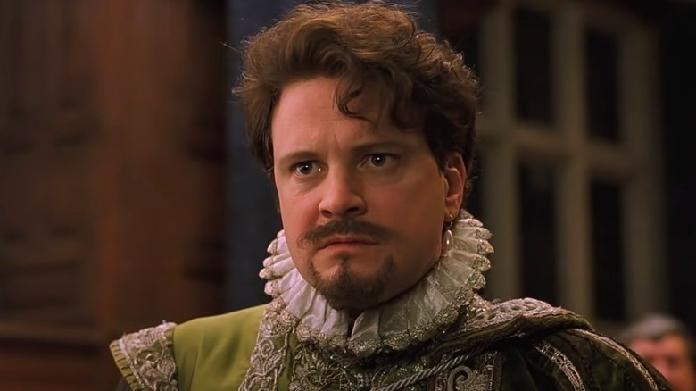 Firth stands as Wessex in Shakespeare 