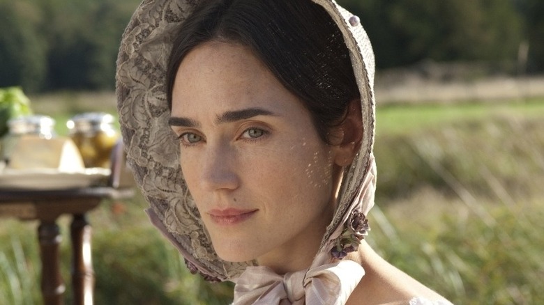 Jennifer Connelly in a bonnet