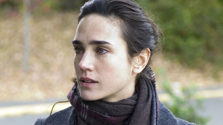 Jennifer Connelly wearing scarf