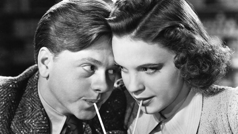 Mickey Rooney Judy Garland drinking