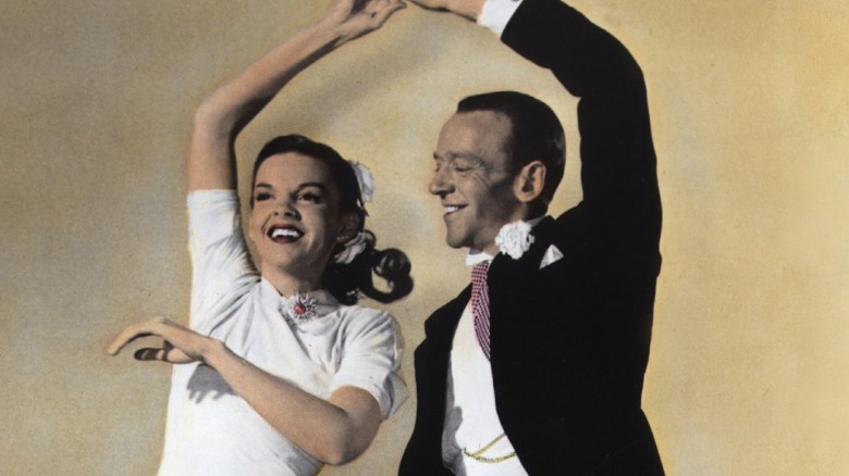 Judy Garland and Fred Astaire dancing